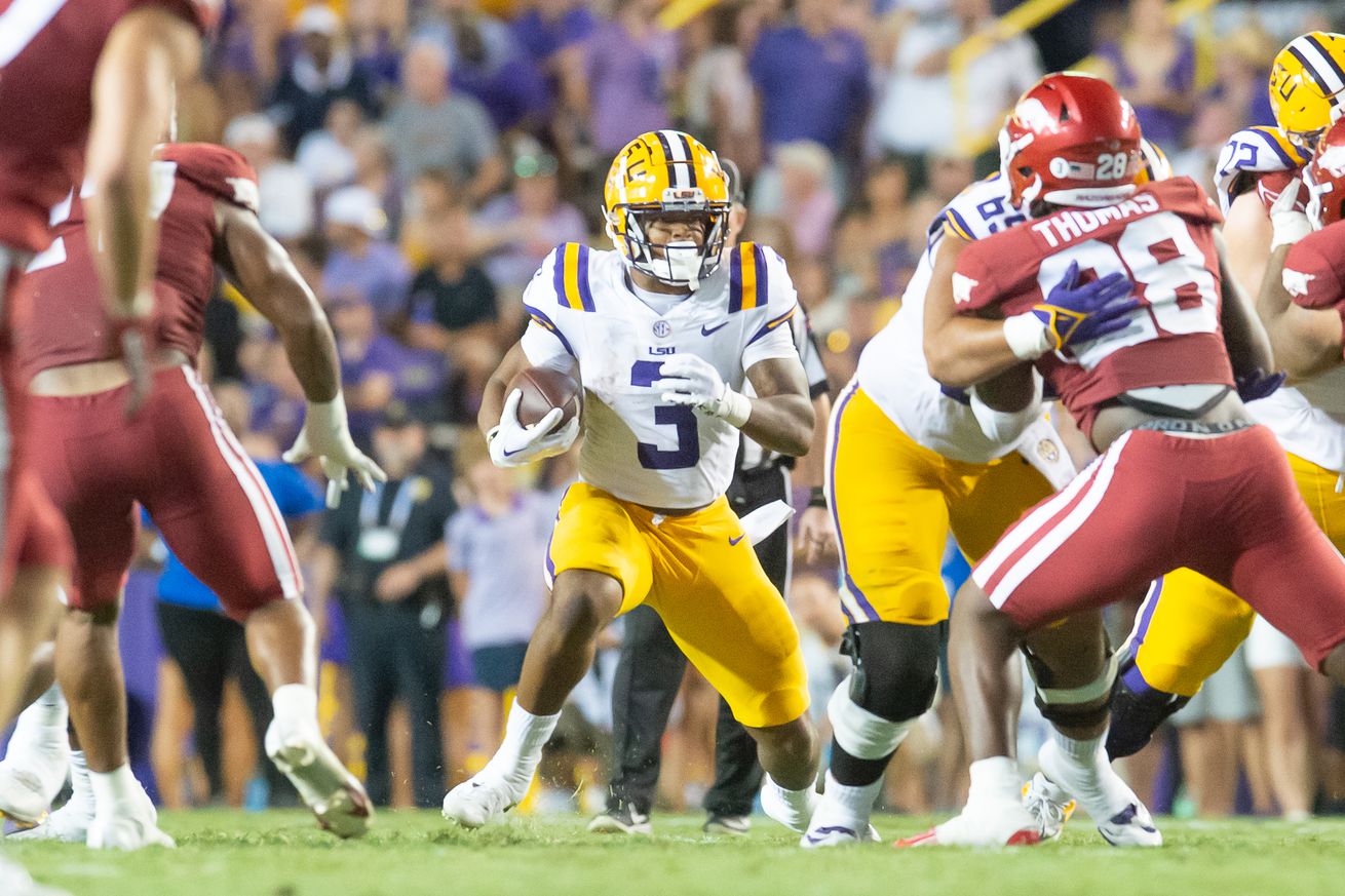 NCAA Football: Arkansas at Louisiana State