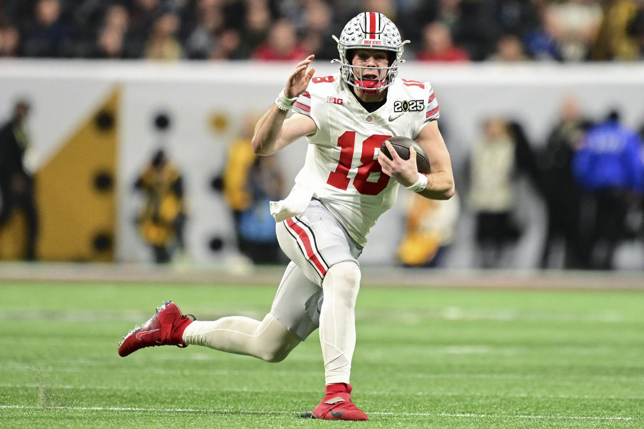 2025 CFP National Championship Presented by AT&T- Ohio State v Notre Dame